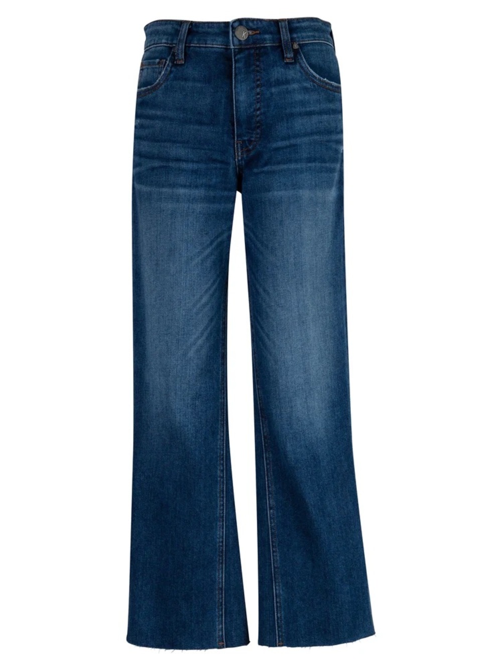 Kut From The Kloth Kelsey Fab Ab Ankle Flare - Raw Hem